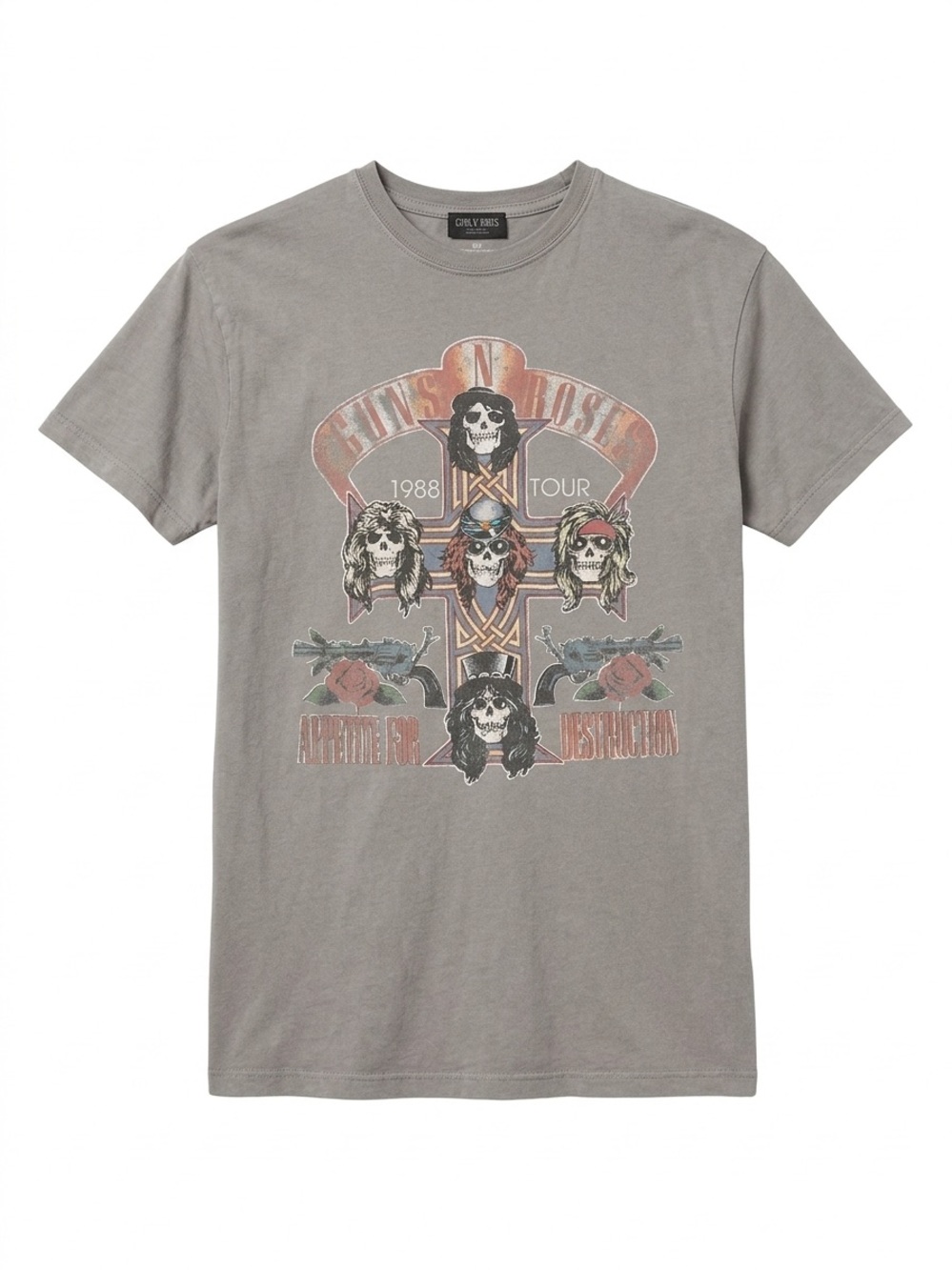 Guns N Roses Shirt Mens Small Cotton On Appetite For Destruction Band Tee Sz S